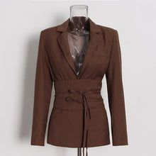 Load image into Gallery viewer, Brown Cotton Suit