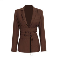 Load image into Gallery viewer, Brown Cotton Suit