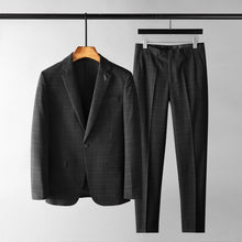 Load image into Gallery viewer, Plaid Suit Set