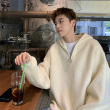 Load image into Gallery viewer, Hooded Sweater  Zipper
