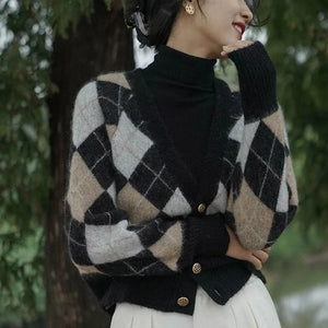 Sweater V-neck 90s